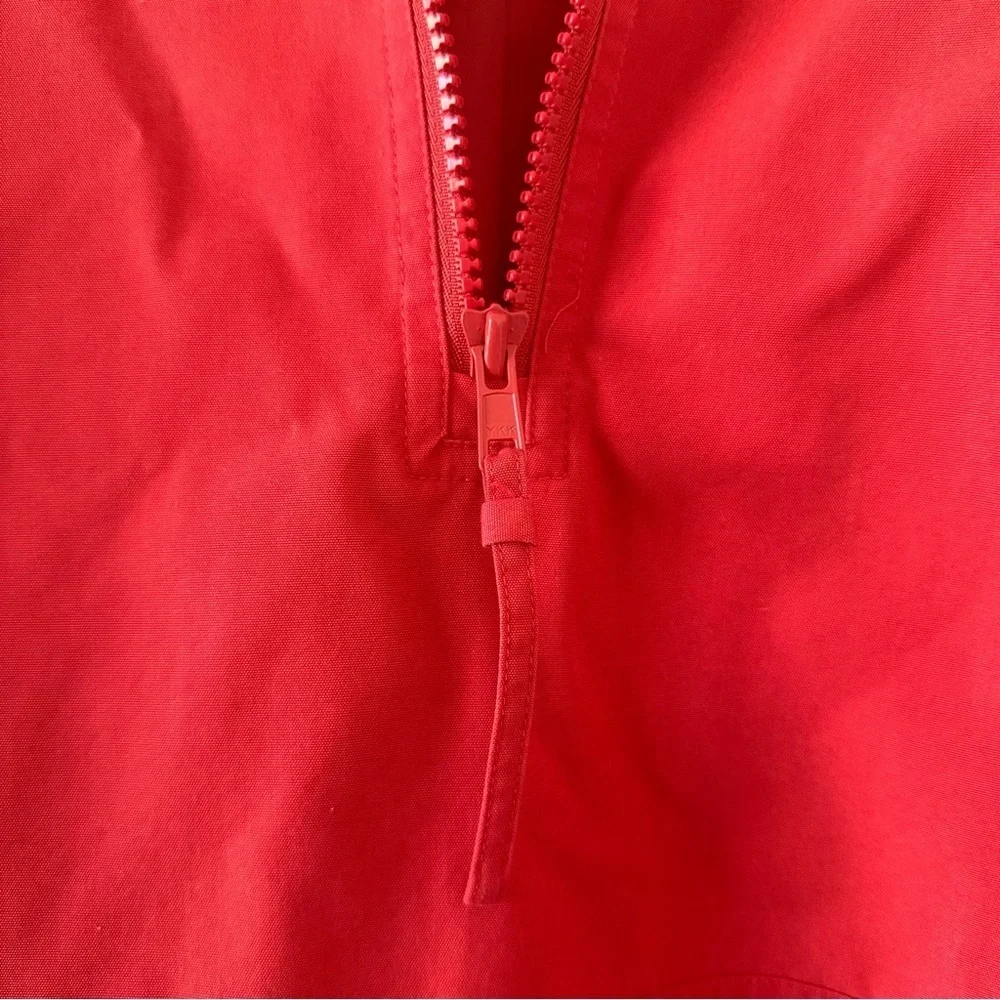Women’s Vintage Rain Jacket Quarter Zip Hoodie Casual Corner Annex Pink VTG - Picture 7 of 11